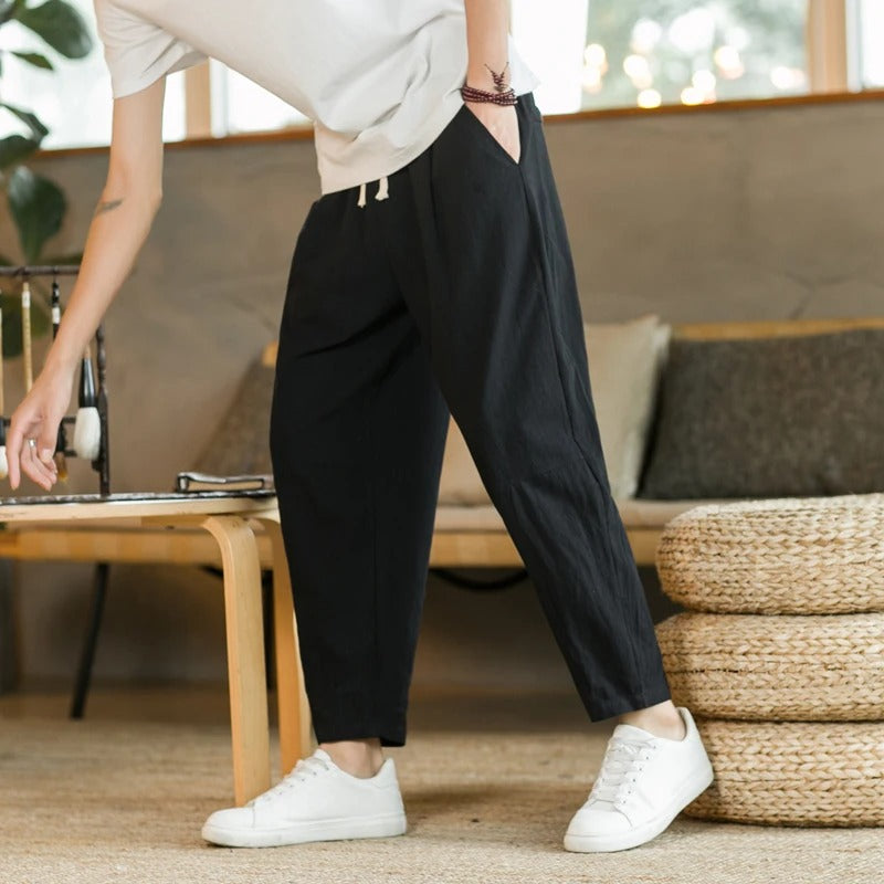 Filippo - Linen Summer Trousers